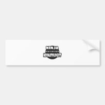 Ninja Neonatologist Bumper Stickers