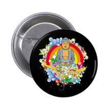 Nirvana Buddha Button