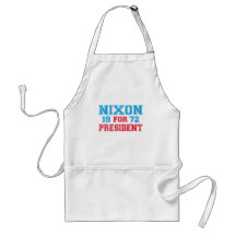 Nixon 1972 election apron