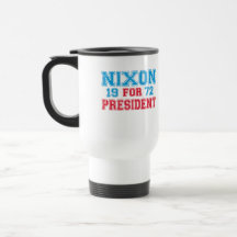 Nixon 1972 election coffee mug