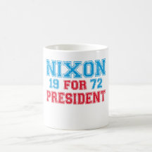 Nixon 1972 election mugs