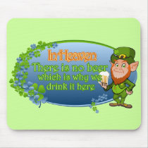 No Beer In Heaven (Ver 2) mousepads