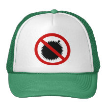 NO Durian Fruit ⚠ Thai Sign ⚠ Trucker Hat
