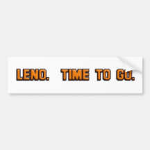 No Leno Bumper Stickers
