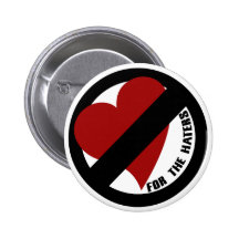 No Love for Player Haters Pinback Buttons