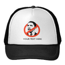 No Obama Hat / Customise your text
