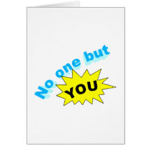no one but you grußkarte