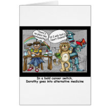 No Place Like Homaeopathy Funny Cartoon Gifts & Te Cards