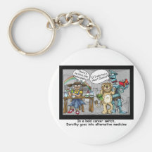 No Place Like Homaeopathy Funny Cartoon Gifts & Te Keychains