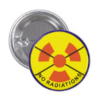 no radiations badge buttons