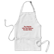 No Religious Crap Aprons