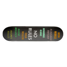 No rules teen skateboard