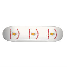 No Ugly Mug Skateboard Deck
