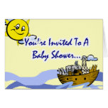 Noah's Ark Baby Shower Invitations Greeting Cards