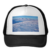 Noatak River Winter Landscape Mesh Hat