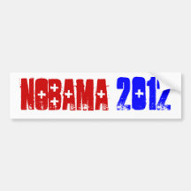 NOBAMA 2012 BUMPER STICKER