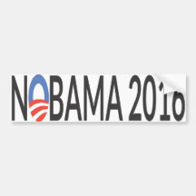 Nobama 2016 bumper sticker