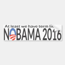 Nobama 2016 bumper stickers