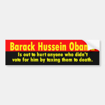 nobama bumper sticker