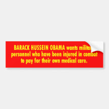 NOBAMA BUMPER STICKER