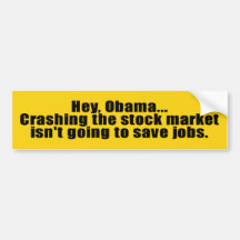 nobama bumper sticker