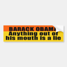 NOBAMA BUMPER STICKER