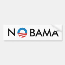 NOBAMA BUMPER STICKERS