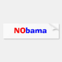 NObama Bumper Stickers