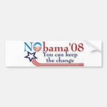 nobama bumper stickers