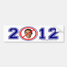 NOBAMA Busters 2012 Decal Bumper Stickers