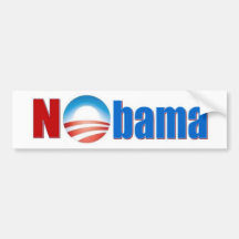 Nobama - No Obama Bumper Stickers