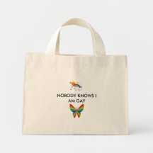 nobody knows i am gay bags