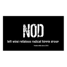 NOD, business cards
