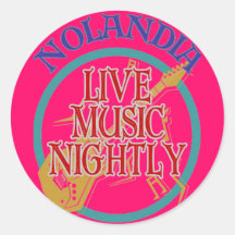 Nolandia Live Music Sticker