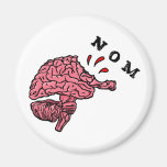 nom fridge magnet