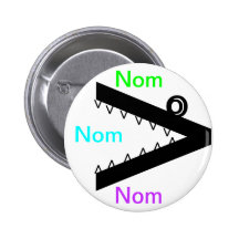 Nom Noms Pinback Button