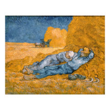 Noon, Rest From Work After Millet Vincent Van Gogh Art Photo