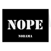 NOPE CARDS - NOBAMA
