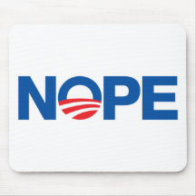 Nope Obama Mouse Pads