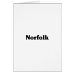 Norfolk  Classic t shirts Card