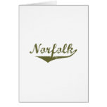 Norfolk  Revolution t shirts Greeting Card
