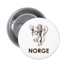 Norge Pinback Button