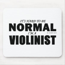 Normal Violinist Mouse Pad