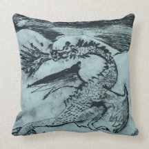 Norse Dragon Pillow
