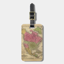 North America. 2 Luggage Tags