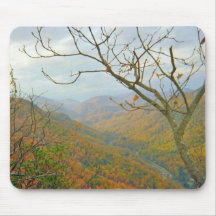 North Carolina Mountain Scenery Mouse Pads