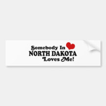 North Dakota Bumper Sticker