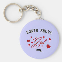 North Shore Girl Keychain