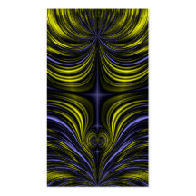 Northern Lights Aurora Borealis Fractal Business Cards