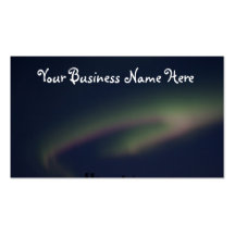 Northern Lights Loop; Promotional Business Card Templates